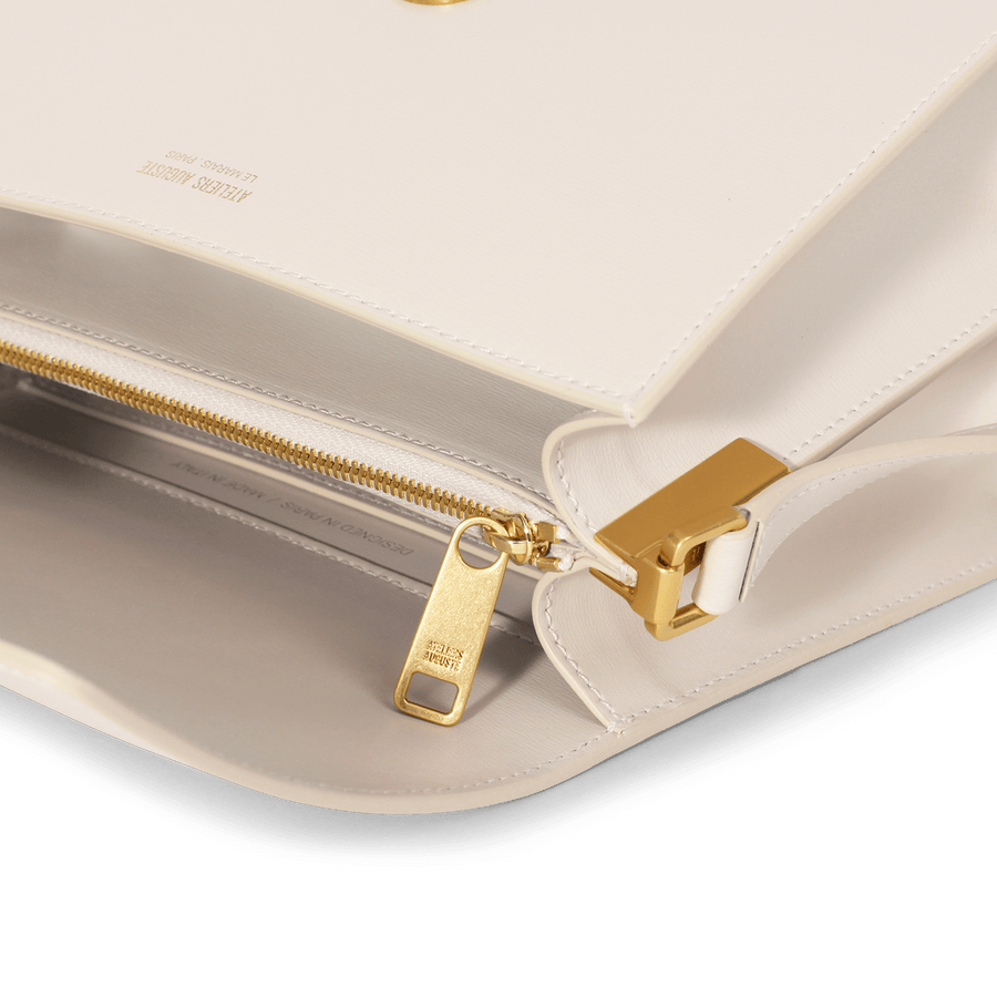 Gabriel Gold Edition - Cuir Box Blanc Cassé Ateliers Auguste