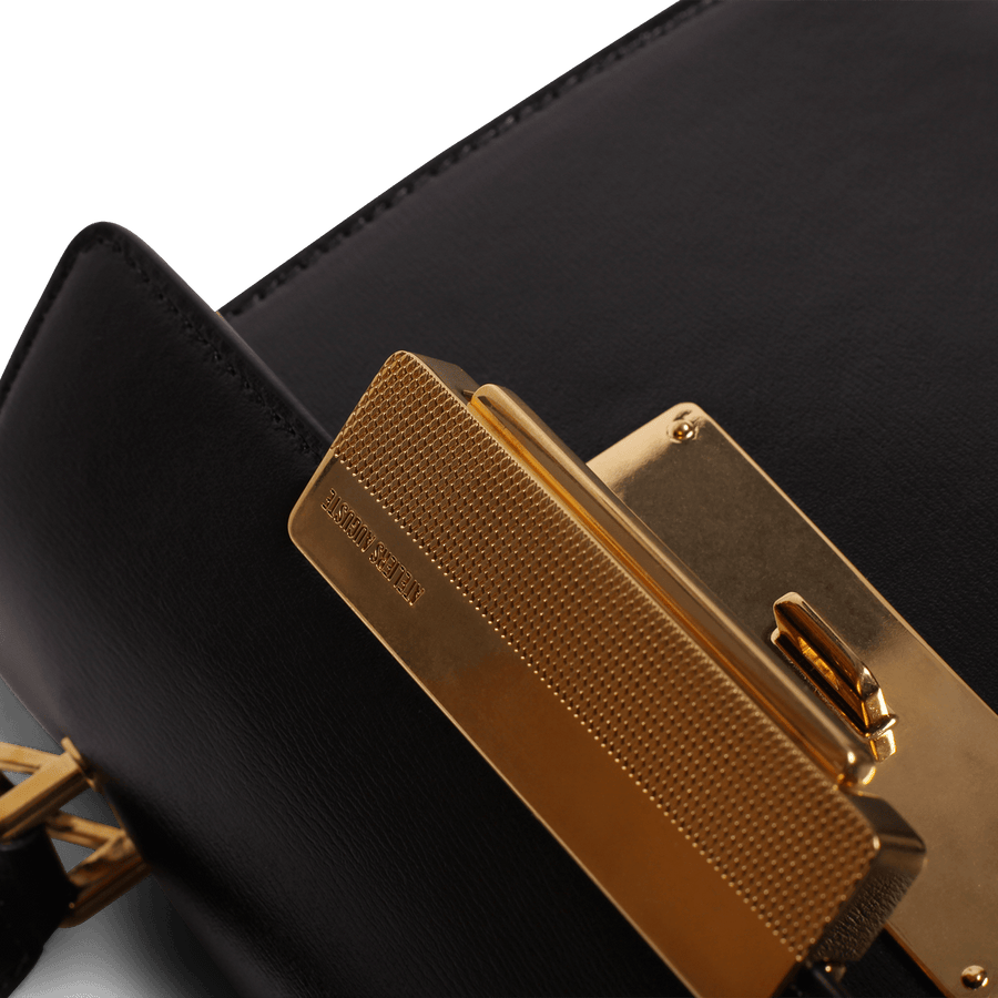 Capucine Gold Edition - Cuir Box Noir Ateliers Auguste