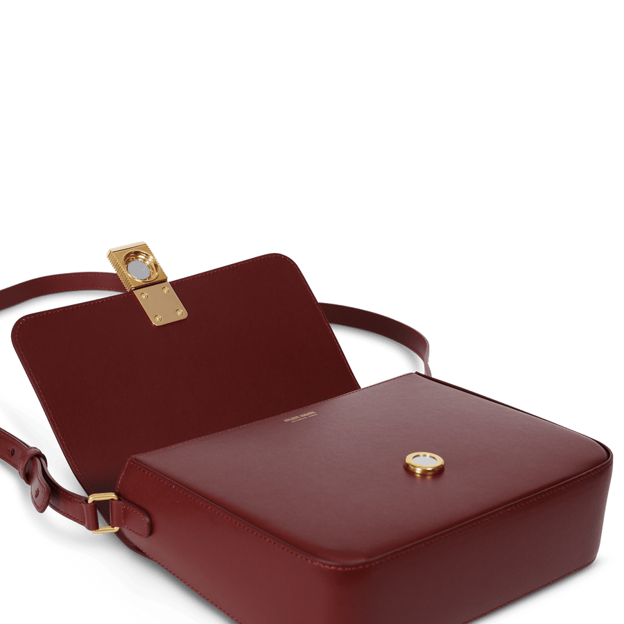 Monceau Gold Edition - Cuir Box Bordeaux Ateliers Auguste